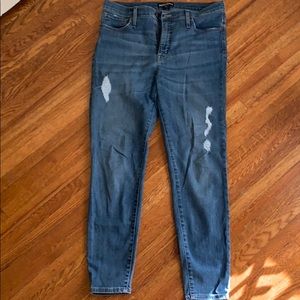 J. Crew high waisted skinny jeans